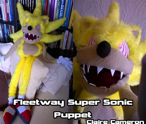 Fleetway Super Sonic Puppet by Vixen-T-Fox on DeviantArt