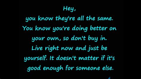 The Middle - Jimmy Eat World (With Lyrics) - YouTube