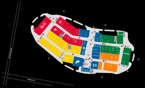 Outlet Mall Stores Map | IUCN Water