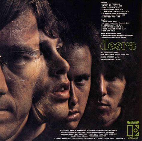 Outtake Photos Of The Doors Eponymous 1967 Album Cover