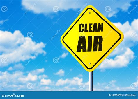 Air Pollution Clean Air Signs