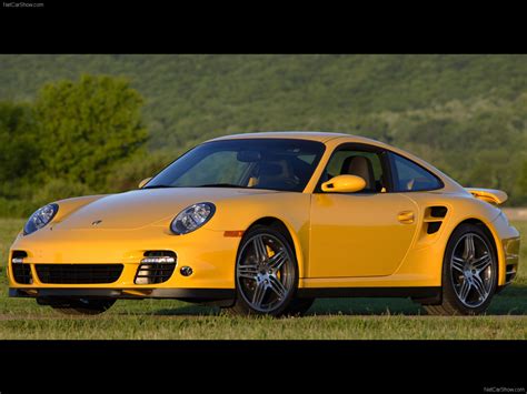 2007 Yellow Porsche 911 Turbo wallpapers