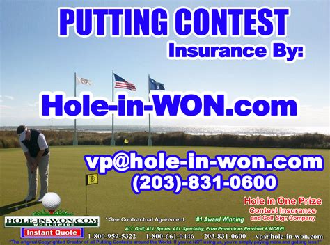 How does a Hole in One Contest work