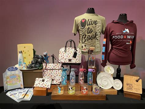 First Look at EPCOT Food and Wine Festival Merchandise Coming September 1st