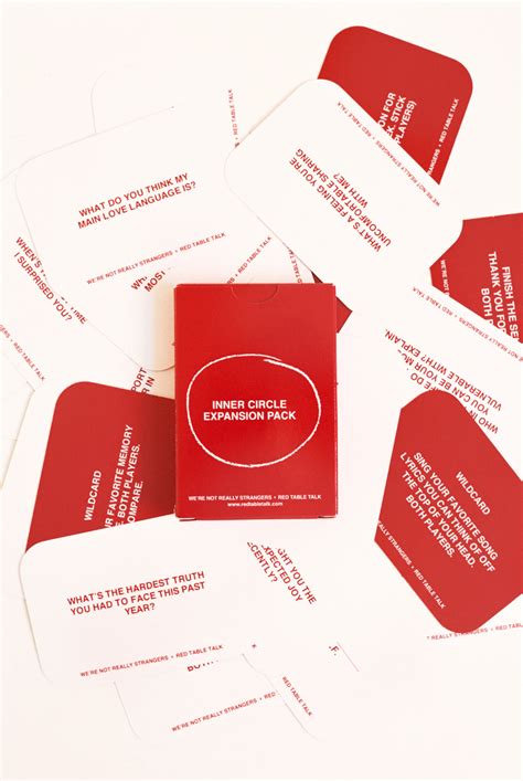 WNRS x Red Table Talk Expansion Pack | Card games, This or that ...