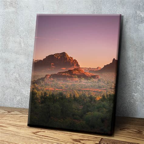 Sedona Sunrise at Bell Rock Canvas or Acrylic Photo Art - Etsy