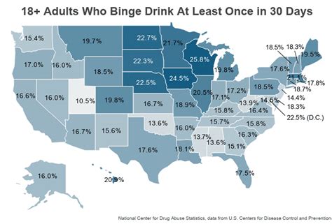 Alcohol Abuse Statistics [2022]: National + State Data - NCDAS