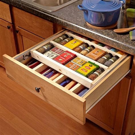 Two-Tier Drawer Spice Rack | The Family Handyman