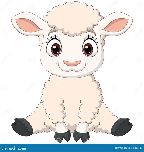 Cute Sheep Cartoon