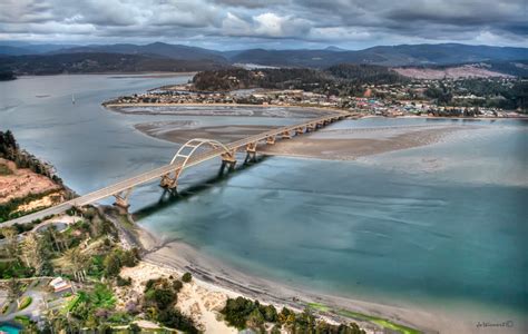 Photos by Jo Wienert | Aerial | "Waldport, Oregon"