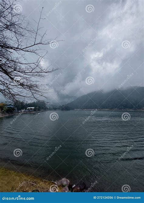 Waduk Sarangan in Indonesia Stock Photo - Image of morning, freezing: 272124356