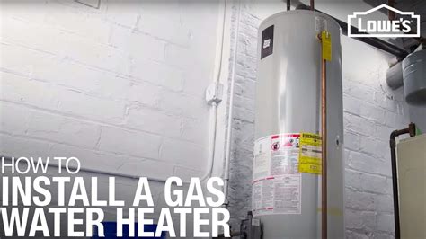 How to Install a Gas Water Heater