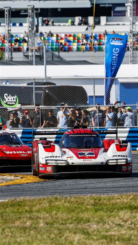 Porsche 963 of Porsche Penske Motorsport victorious after gripping 24 ...