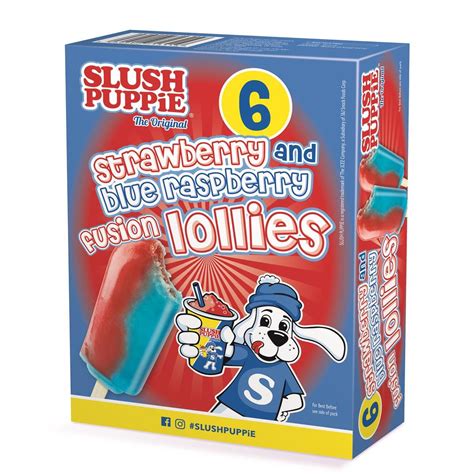 Strawberry & Blue Raspberry Fusion - SLUSH PUPPiE Treats