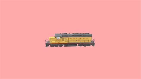 EMD GP20 Diesel Train Locomotive - 3D model by Manos Liolios ...