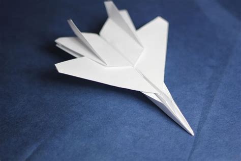 Origami F15 Jet Fighter | Best paper airplane design, Origami paper ...