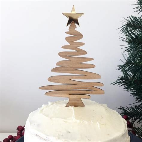 CHRISTMAS TREE CAKE TOPPER | Christmas, Christmas decorations ...