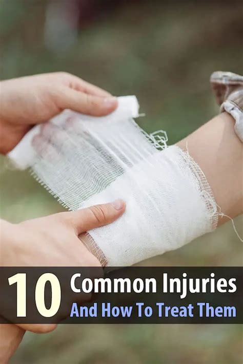 10 Common Injuries And How To Treat Them | Urban Survival Site