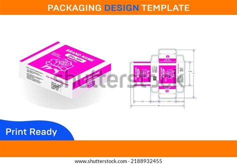 Soap Box Packaging Design Template Stock Vector (Royalty Free ...