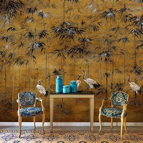 Garzas by Coordonne - Chai - Mural : Wallpaper Direct | Chinoiserie ...