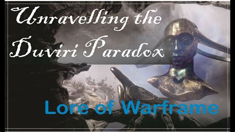 Unraveling the Duviri Paradox - Lore of Warframe - YouTube