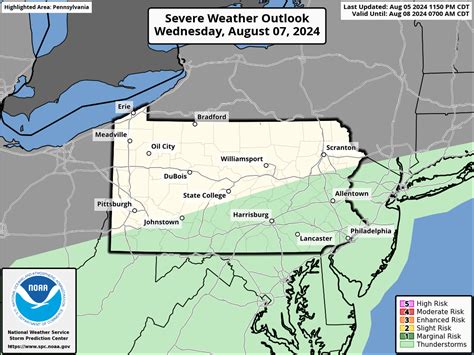 Pennsylvania Weather Maps - PA Weather Action