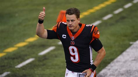 Cincinnati Bengals quarterback Joe Burrow earned his first NFL victory in commanding fashion