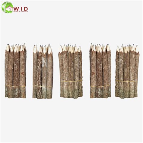 Large Twig Pencils Set of 50 - twig pencil coloured lead large chunky