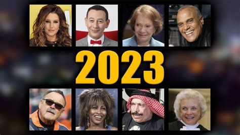 A look back at some of those we lost in 2023