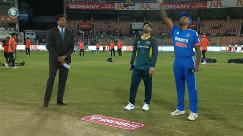 IND vs AUS 2023-24, 2ND T20I: Toss