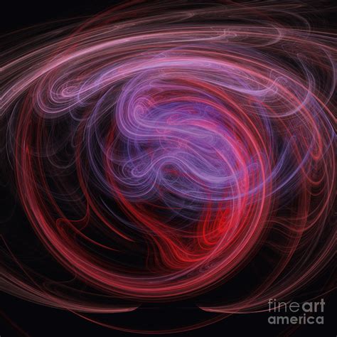 Abstract Art Red Wave Digital Art by Design Windmill