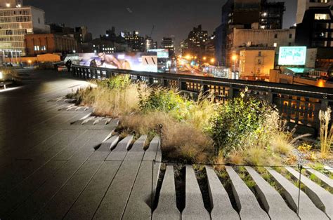 nyc high line at night « Inhabitat – Green Design, Innovation ...