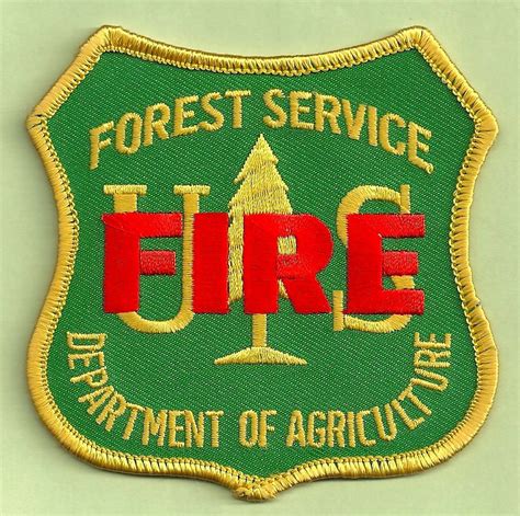 U.S. Forest Service Fire Operations Patch