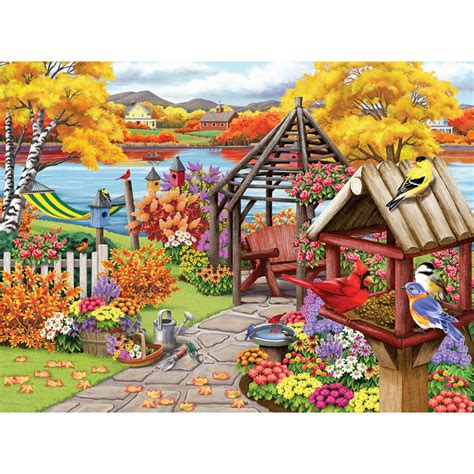 Rustic Garden 500 Piece Jigsaw Puzzle | Bits and Pieces