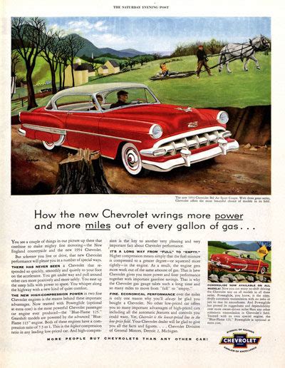 Vintage Auto Ads: Chevrolet | The Saturday Evening Post