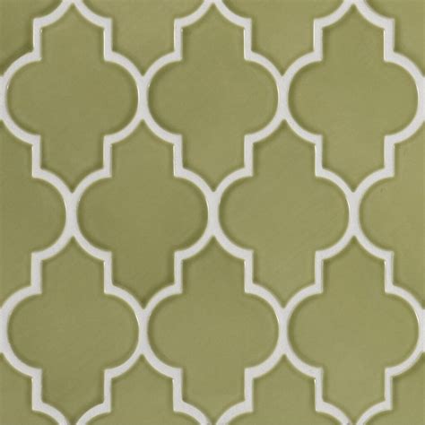 Arabesque Mosaic - 9 -1/2 in. x 9-7/8 in. - H.J. Martin and Son Online Shop