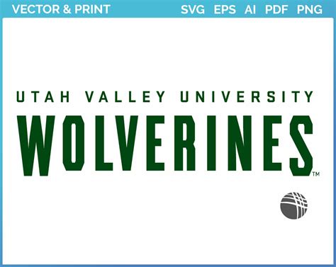 Utah Valley Wolverines - Wordmark Logo (2012) - College Sports Vector SVG Logo in 5 formats ...