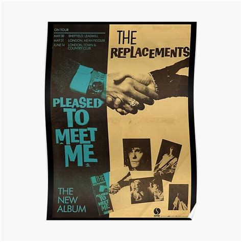 "The Replacements Poster" Poster for Sale by JohnathaPhillip | Redbubble