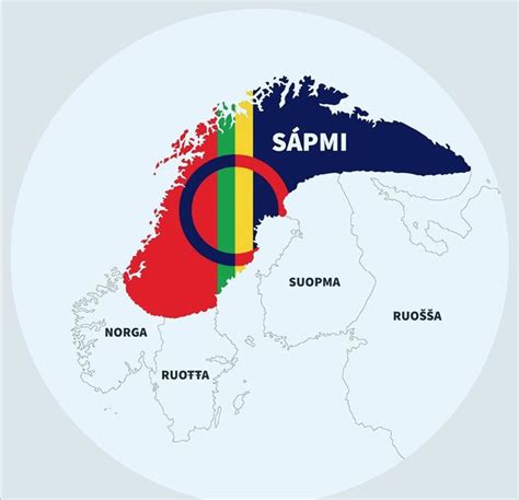 Sápmi, Indigenous Saami land. Map made by @jukselapp | Klasseromsplakater, Barnehageaktiviteter ...