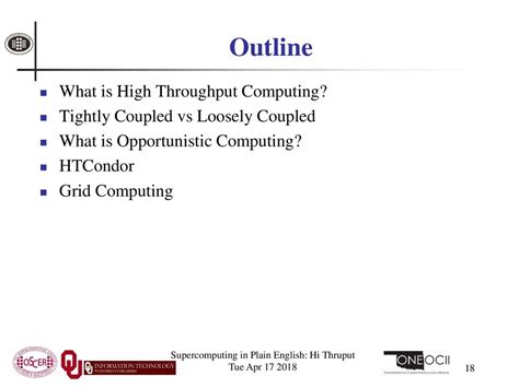 Supercomputing in Plain English High Throughput Computing - ppt download