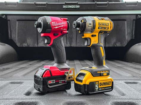 Which Impact Is Better Dewalt Or Milwaukee? - The Habit of Woodworking