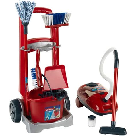 Vileda Cleaning Trolley With Vacuum Cleaner | Toys | Toy Street UK