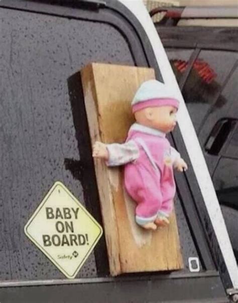 Baby on board! : r/funny