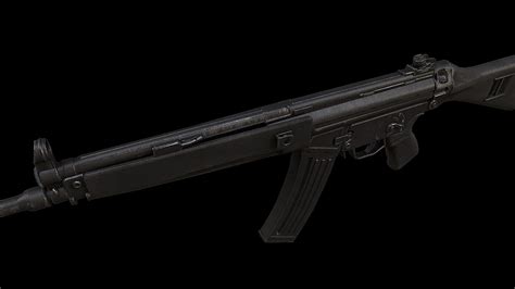 HK33 Military Assaultrifle | CGTrader