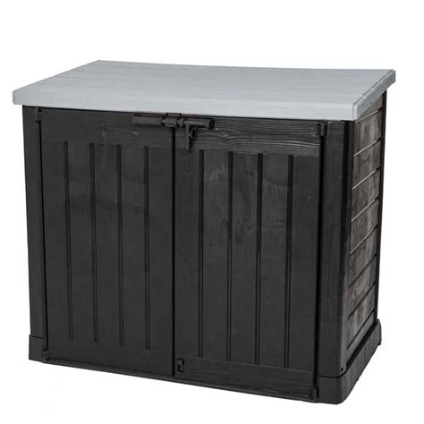 Keter Hideaway 1200L Storage Shed - Grey » Shopping Sheriff