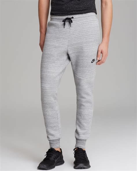 Lyst - Nike Tech Pants in Gray for Men