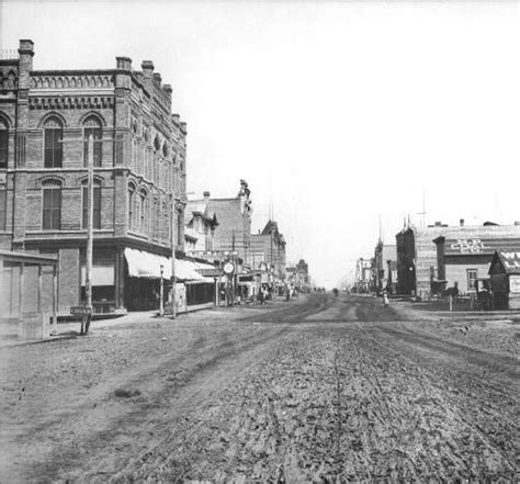 Dakota Block East before fire, Bismarck, N.D. :: State Historical ...