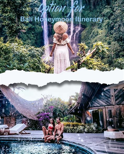 Options for Bali Honeymoon Itinerary - Experience Bali with the Best ...