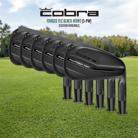 Cobra Forged Tec Black Irons 5-PW (Custom Available) – Paragon Competitions