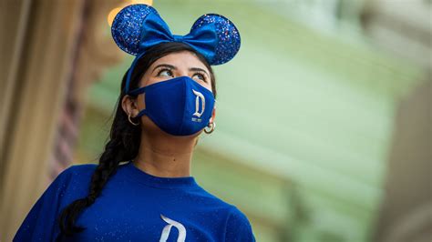 Disneyland reopening celebrated with custom Mickey ears and masks